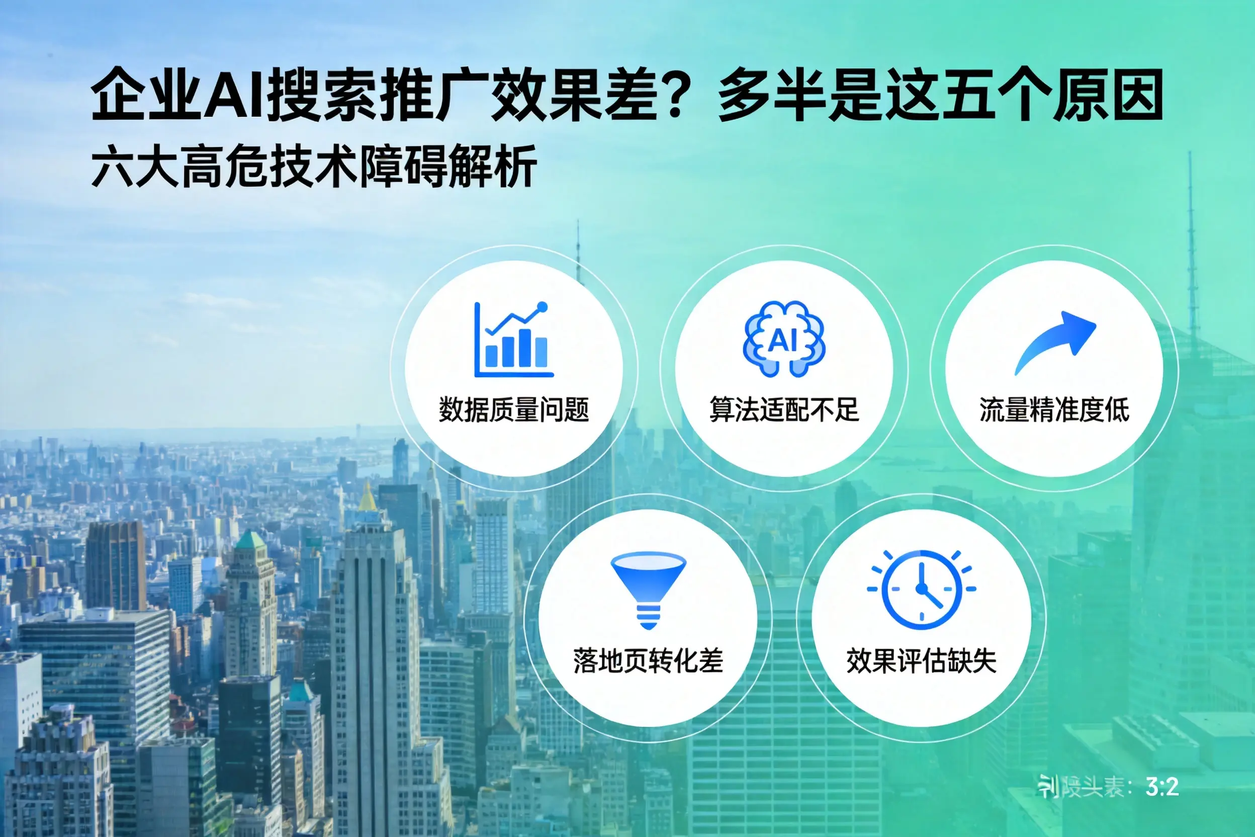岗巴企业AI搜索推广效果差？多半是这五个原因